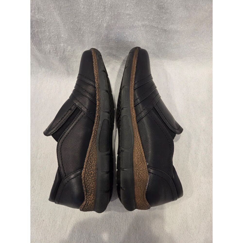 Patrizia by Spring Step Rigny Black Leather Comfort Shoes Side Zip Women Sz 38 - Picture 5 of 7